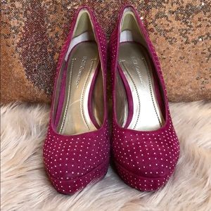 Suede Studded BCBGENERATION Pumps